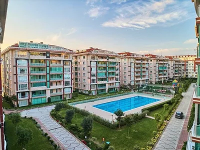 Residential complex Residence with swimming pools close to a beach and marina, Istanbul, Turkey