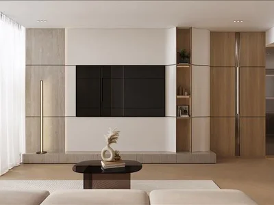 Zespół mieszkaniowy Apartments in the Hill Views residence with a pool and tennis court near Dubai Hills Mall in Dubai Science Park/Al Barsha South area, Dubai