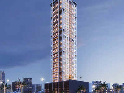 Zespół mieszkaniowy New high-rise residence Gardenia with a swimming pool, a shopping mall and parks, JVC, Dubai, UAE