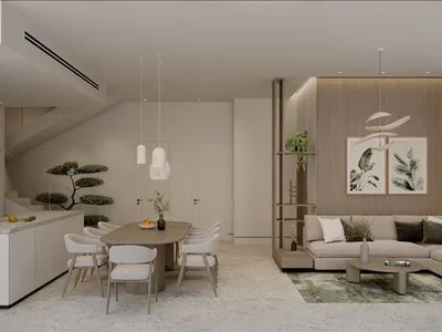 Complejo residencial New residence Treppan Tower with swimming pools and a lounge area, JVT, Dubai, UAE