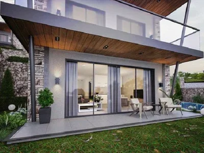 Complexe résidentiel New complex of villas with swimming pools and gardens in the center of Bodrum, Turkey