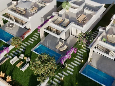Villa 3-eh komnatnye villy 390m2 s chastnym basseynom v 400m ot morya