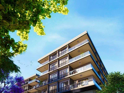 Wohnanlage New residence with a fitness center in the downtown of Istanbul, Turkey