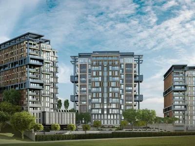 Zespół mieszkaniowy New apartments in the developing area of Kagithane, Istanbul, Turkey