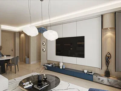Zespół mieszkaniowy New residence with a swimming pool and a green area close to a metro station, Istanbul, Turkey