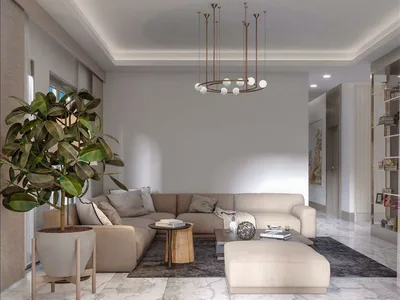 Zespół mieszkaniowy New residence with swimming pools and a panoramic view, Antalya, Turkey