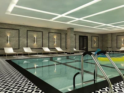 Zespół mieszkaniowy Residence with swimming pools and a tennis court, Alanya, Turkey