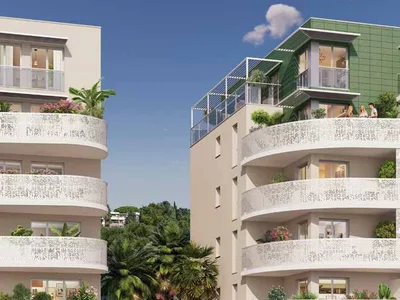 Zespół mieszkaniowy First-class apartments in a new residential complex, Saint-Laurent-du-Var, Cote d'Azur, France