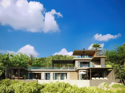 Wohnanlage New residential complex of luxury villas with swimming pools and sea views, Pandawa, Bali, Indonesia