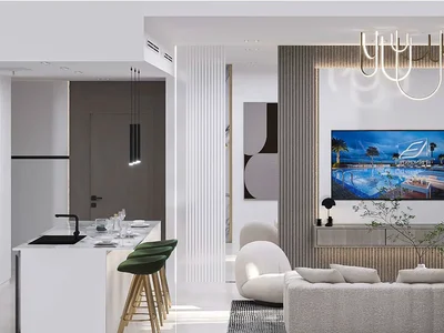 Жилой комплекс Новая резиденция House с бассейном и бизнес-центром, JVC, Дубай, ОАЭ