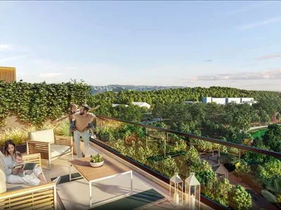 Residential complex New residence with swimming pools close to the airport and a highway, Istanbul, Turkey