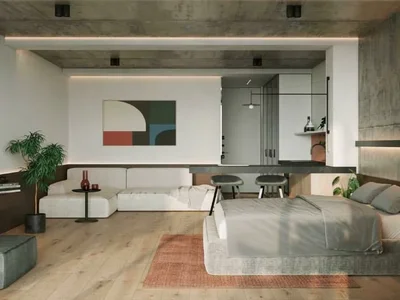 Complexe résidentiel New residence with a swimming pool, a park and a co-working area, Bali, Indonesia