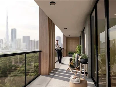 Wohnanlage New Aark Residences with a swimming pool and around-the-clock security in the heart of Dubai, Dubai Land Residence, UAE