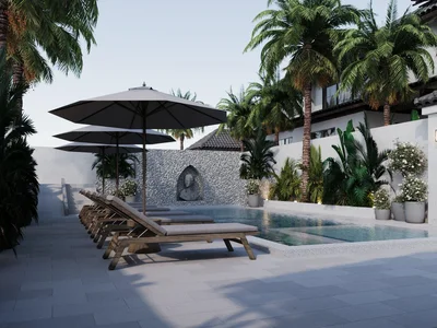 Zespół mieszkaniowy New residential complex with jungle view in Ubud, Bali, Indonesia