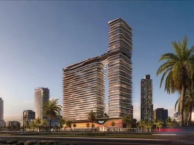 Zespół mieszkaniowy New One Sky Park Residence with swimming pools in the quiet and green area of JVC, Dubai, UAE