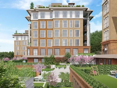 Complexe résidentiel Spacious apartments in an ecologically clean and green area near the forest, Göktürk, Istanbul, Turkey