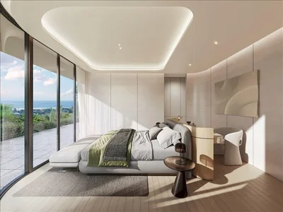 Residential complex New complex of villas with swimming pools and panoramic sea views, 600 meters from Kata Beach, Phuket, Thailand
