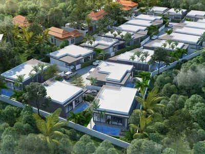 Zespół mieszkaniowy New gated complex of villas 10 minutes away from Rawai Beach, Phuket, Thailand