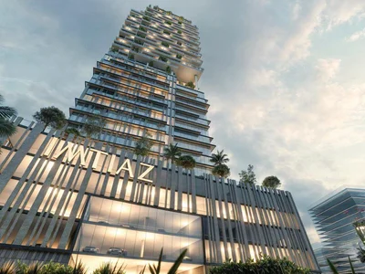 Residential complex New residence Cove Boulevard with a swimming pool, a business lounge and a conference room, Dubailand, Dubai, UAE