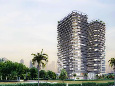 Residential complex New residence The Community Sports Arena with a swimming pool and a lounge area, Dubai Sports City, Dubai, UAE