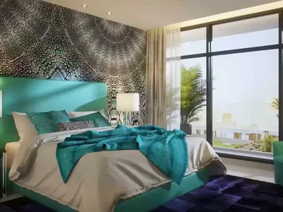Complejo residencial Aquilegia villa complex with water attractions and playgrounds, in the quiet and peaceful area of Damac Hills 2, Dubai, UAE