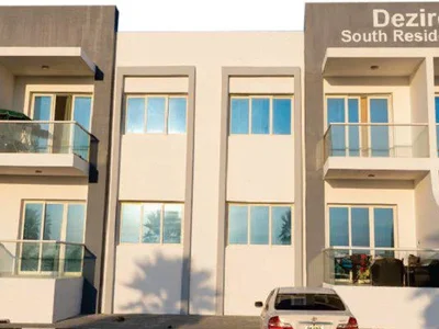 Complejo residencial Residential complex Dezire with a swimming pool and green areas, Dubai Industrial City, Dubai, UAE