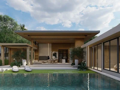 Complexe résidentiel Residential complex of first-class villas with private pools, Phuket, Thailand