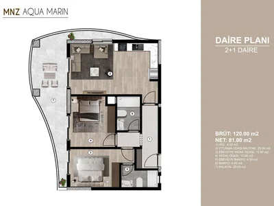 Complexe résidentiel Apartments in the Aqua Marin complex are 13,000 EUR cheaper than the developer.