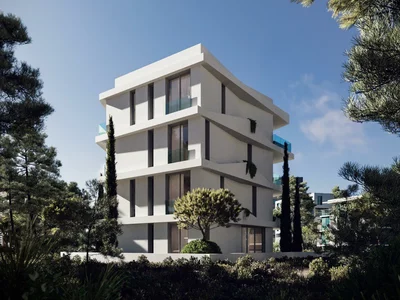 New luxury residence with a parking near the center of Paphos, Cyprus