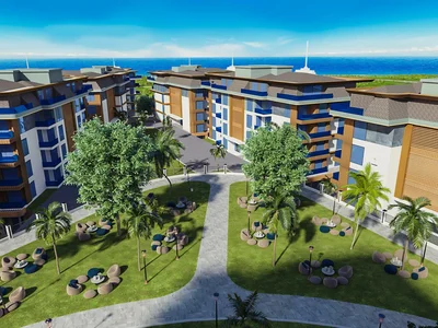 Zespół mieszkaniowy Residential complex with a variety of infrastructure and recreation areas, 800 metres to the sea, Kestel, Alanya, Turkey