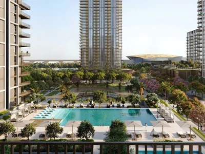 Wohnanlage New Aeon Residence with a beach and a panoramic view close to the yacht club and Downtown Dubai, Creek Harbour, Dubai, UAE