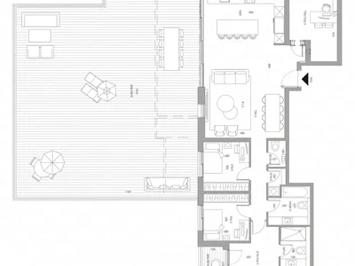 Жилой квартал Bel appartement dans un bel immeuble haut standing luxueux neuf projet de qualite spacieux