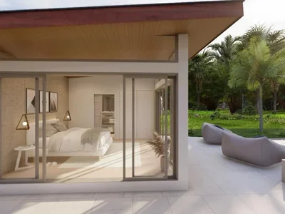 Zespół mieszkaniowy Complex of furnished villas with swimming pool near an international school, Samui, Thailand