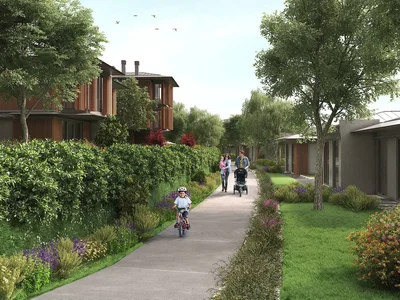Residential complex Villas with swimming pools and sports club, with views of the forest and the Black Sea, Riva, Beykoz, Istanbul, Turkey