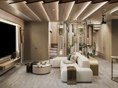 Zespół mieszkaniowy New complex of villas with swimming pools and a business center on the outskirts of Istanbul, Turkey