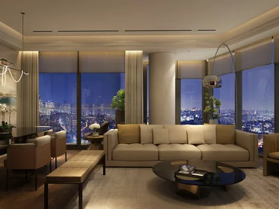 Zespół mieszkaniowy New residence with a swimming pool, lounge areas and a heliport, Istanbul, Turkey
