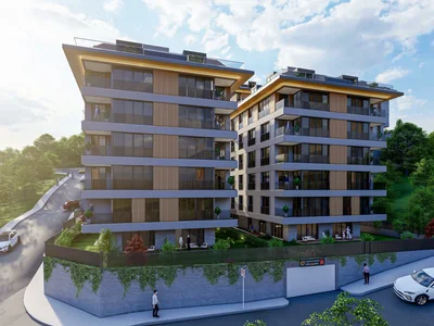 Residential complex Residential complex with panoramic city view in ecologically clean area, Uskudar, Istanbul, Turkey