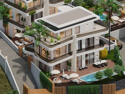 Villa For Sale New Villas Project with Turkish Citizenship in Alanya Turkey