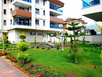 Residential quarter Trio City Blue in Oba, Alanya