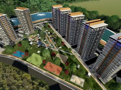 Zespół mieszkaniowy Ready-for-rent residential complex with sports grounds, Tarsus, Mersin, Turkey