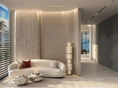Residential complex Penthouses in the new waterfront residence Villa del Divos with swimming pools and a beach club, Dubai Islands, Dubai, UAE