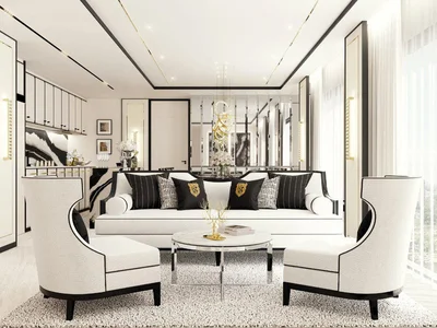 Zespół mieszkaniowy New residence with swimming pools, a garden and a spa center, Pattaya, Thailand