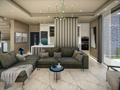 Complexe résidentiel Complex of villas with a panoramic view and swimming pools, Kalkan, Turkey