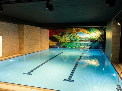 Wohnanlage Residence with a swimming pool and a conference room close to a metro station and the city center, Istanbul, Turkey