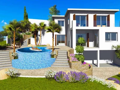 Residential complex Residence with a swimming pool and a restaurant close to a golf course, Kamares, Cyprus