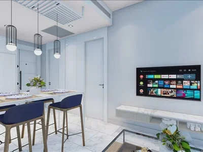 Residential complex Low-rise residence with swimming pools and a restaurant at 150 meters from the sea, in the center of Alanya, Turkey
