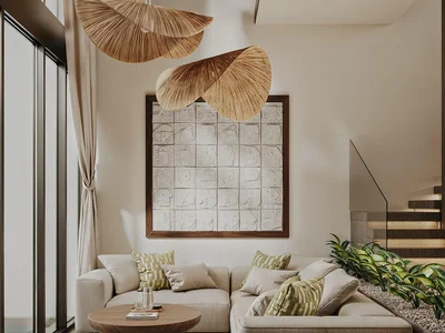 Zespół mieszkaniowy Stylish residential complex of furnished villas with pools in Ubud, Bali, Indonesia