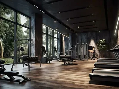 Complejo residencial High-rise premium residence Red Square with a swimming pool and a health club, JVT, Dubai, UAE