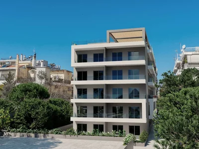 Zespół mieszkaniowy New apartments for obtaining a residence permit and rental income in Athens, Attica, Greece