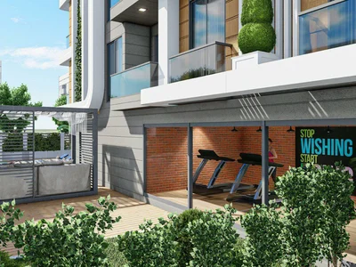 Zespół mieszkaniowy Residential complex in the city center, 300 meters from the sea, Alanya, Turkey